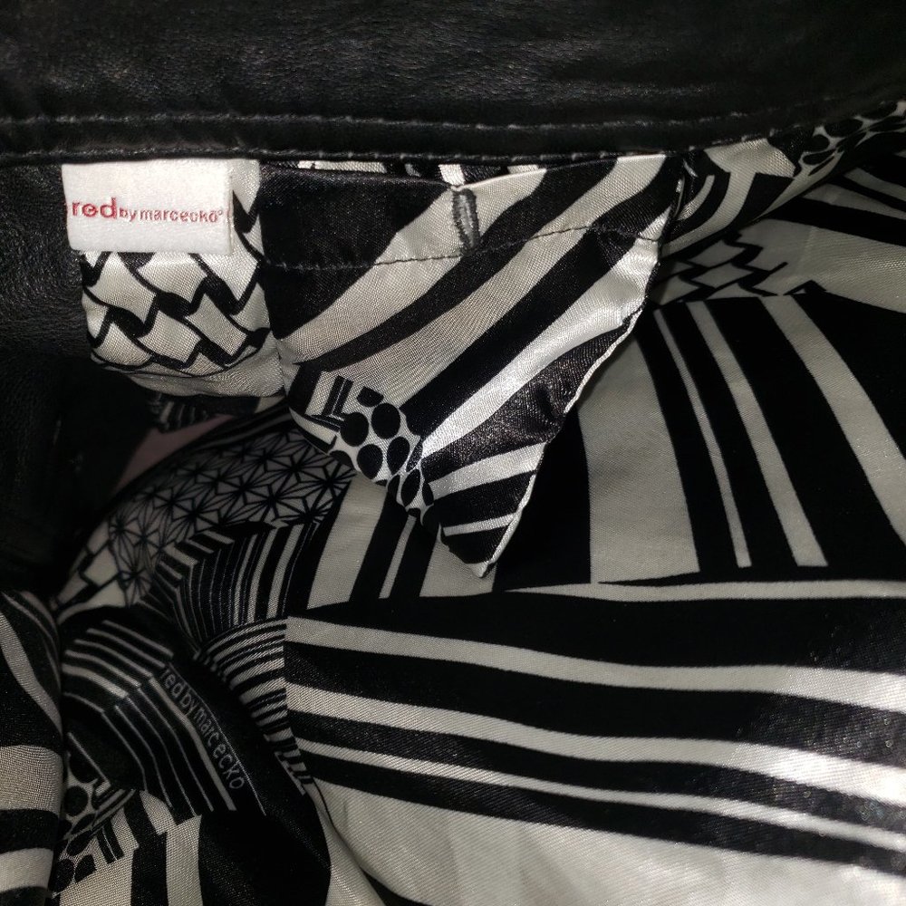 Red By Marc Ecko Leather Skirt - Picture 8 of 10